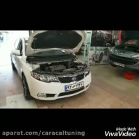 شتاب فوق العاده کیا سراتو ۱۶۰۰ بعد از ریمپ ایسیو ecu