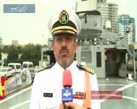 پایان سفر ناوگروه دریایی ارتش به جمهوری آذربایجان