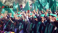 حضور هزاران فلسطینی در جشن سی سالگی حماس