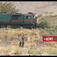 وقتی قطار رو متوقف می کنی تا نذری بگیری !!!