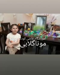 قرنطینه بخاطر کرونا و دلتنگی بچه های آموزشگاه نقاشی کودک مونا گلابی 4 تهرانسعادت آباد