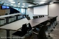 میز کنفرانس چوبی برای اجاره - میز و صندلی کنفرانسی برای کرایه