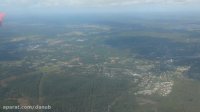 گوتنبرگ سوئد - طبیعت فوق‌العاده گوتنبرگ سوئد از پنجره هواپیما