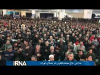 مداحی حاج محمدرضا طاهری در مراسم تشییع شهدای آتش نشان