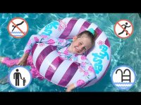 کارتون ناستیا و بابایی : اصول ایمنی در استخر