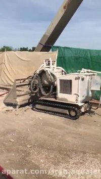 كندن بتن ناسالم روى عرشه پل بوسیله ربات واترجت