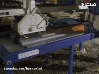نحوه برش توسط دستگاه سنگبری ساختمانی ایتالیایی