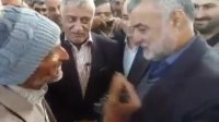 نصیحت پیرمردی که با محمود حجتی وزیر کشاورزی رودررو شد