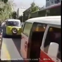 رژه ماشین های عتقیه در تهران