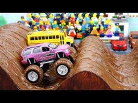 ماشین بازی کودکانه : مسابقه افرود در تپه های گلی