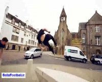 تصاویر هیجان انگیز  از  ورزش دوچرخه سواری و پارکور