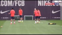 لایی تحقیرآمیز نیمار در تمرینات بارسا
