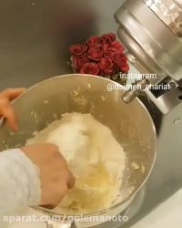 ویدیو مراحل تهیه شیرینی اسکار گردو