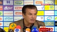 کنفرانس خبری بعد از بازی راه‌آهن - نفت تهران
