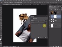 آموزش فتوشاپ - طراحی پوستر فیلم(من مادر هستم و به خاطر پونه)