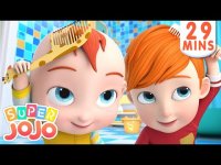 برنامه کودک شاد جوجو : روش صحیح مسواک زدن و شانه کردن مو