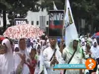 تظاهرات در حمایت از مسلمانان روهینگیا در اندونزی