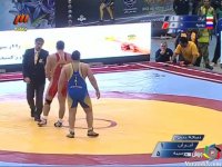 پیروزی باباجانزاده در رقابت هفتم با روسیه(فینال)