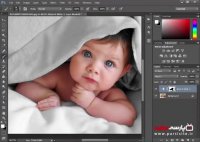 آموزش تکنیک فتوشاپ - سیاه و سفید کردن بخشی از عکس