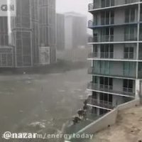 طوفان ایرما در میامی