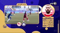 عملکرد اشکان دژاگه بهترین بازیکن بازی گل گهر - تراکتور