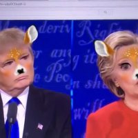 اسنپ چت روی نامزدهای رییس جمهوری آمریکا