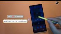 How to Turn Safe Mode On and Off on the SAMSUNG GALAXY NOTE 9