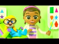 کارتون خمیر بازی السا به چشم پزشکی می رود