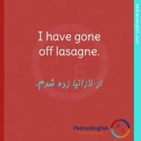 I have gone off lasagne