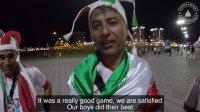 لحظات پایانی بازی ایران و پرتغال و مصاحبه با هواداران هر دو تیم