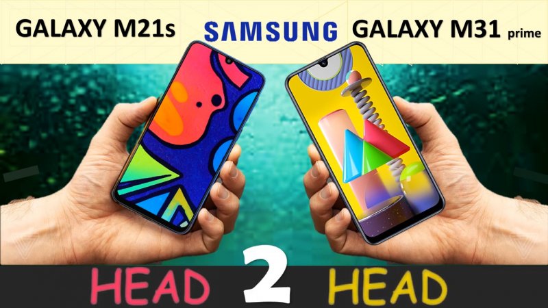 مقایسه گوشی GALAXY M21s با GALAXY M31 prime