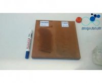 اثر ماژیک غیر وایت برد بر روی آجر پوشش داده شده با نانو پوشش فراز پوش