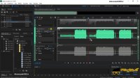 کار با سایر پنل ها panelو انواع مختلف افزایش صدا فایل صوتی در محیط مولتی ترک Multi track در نرم...