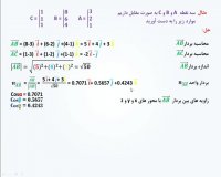 حل مثال کامل از بحث بردار درس ستاتیک رشته انجنیری سیول هرات (انجنیر فرهاد حیدری)