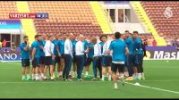 اولین تمرین رئال مادرید در میلان