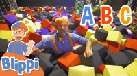 بلیپی و بازی ترمپولین ... آموزشی الفبای انگلیسی کودکانه