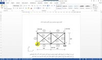 تحلیل خرپای دو بعدی به روش المان محدود با متلب (MATLAB)