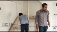 پله های دوبلکس تمام چوب