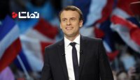 پرده برداری رئیس جمهور فرانسه پس از حمله نظامی به سوریه