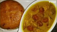 طرز تهیه خورشت آلو مسما با مرغ به سبک آذربایجانی