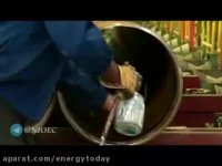 روند تولید خط لوله نایین- کاشان- ری