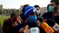قایدی:مشکل خاصی ندارم از فردا به تمرینات گروهی اضافه شوم