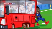 نگاه طنز انیمیشن به برد سخت فرانسه مقابل آلبانی
