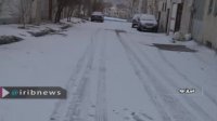 بارش برف در فیروزکوه
