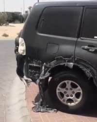 ذوب شدن ماشین ها در گرمای 52 درجه