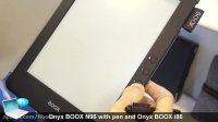 Onyx BOOX N96 with pen and Onyx BOOX i86