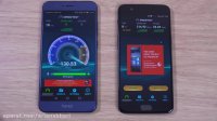 دوربین و سرعت Honor 8 Pro vs OnePlus 5