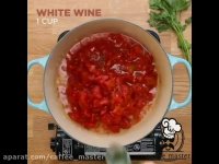 طرز تهیه ماکارونی با میگو