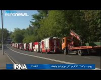 روسیه - مرگ 17 کارگر در آتش سوزی انبار