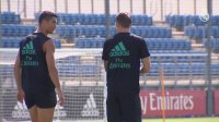 CRISTIANO RONALDO'S first Real Madrid training session of the new season!